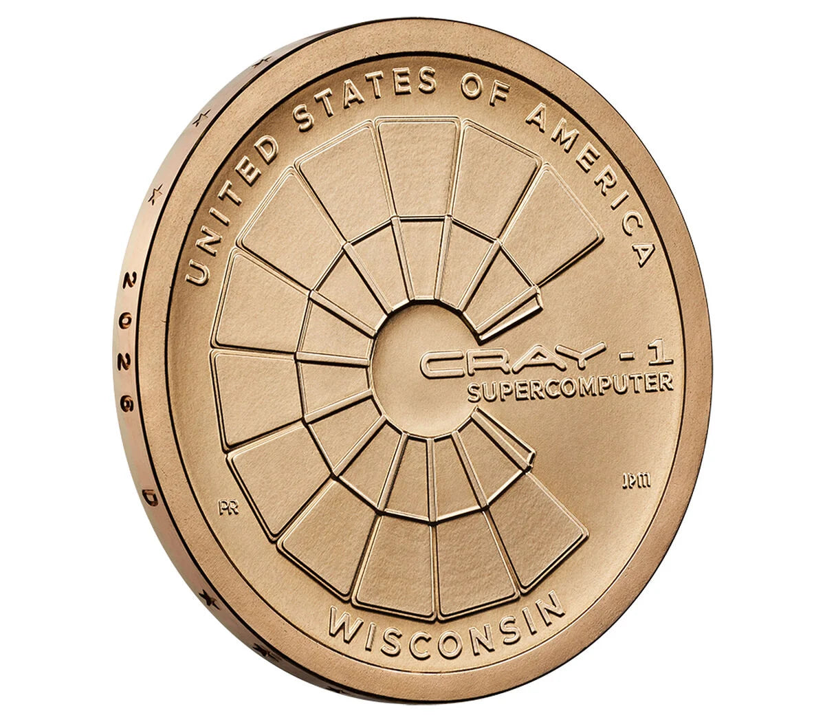 2026 American Innovation $1 Coin Wisconsin P&D Pair — Philadelphia & Denver Mint
