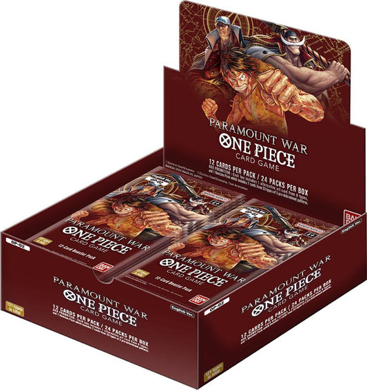 One Piece Card Game OP-02 Paramount War Booster Box