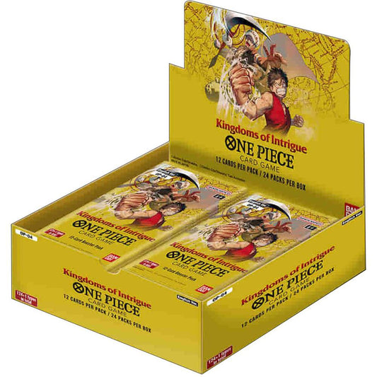 One Piece Card Game OP-04 Kingdoms of Intrigue Booster Box