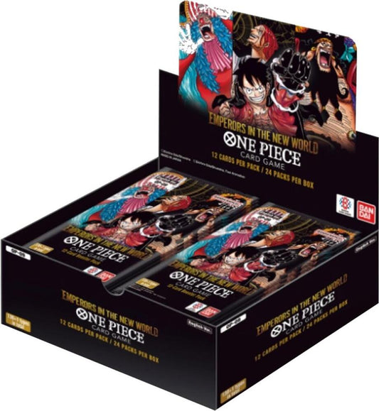 One Piece Card Game OP-09 The Four Emperors Booster Box