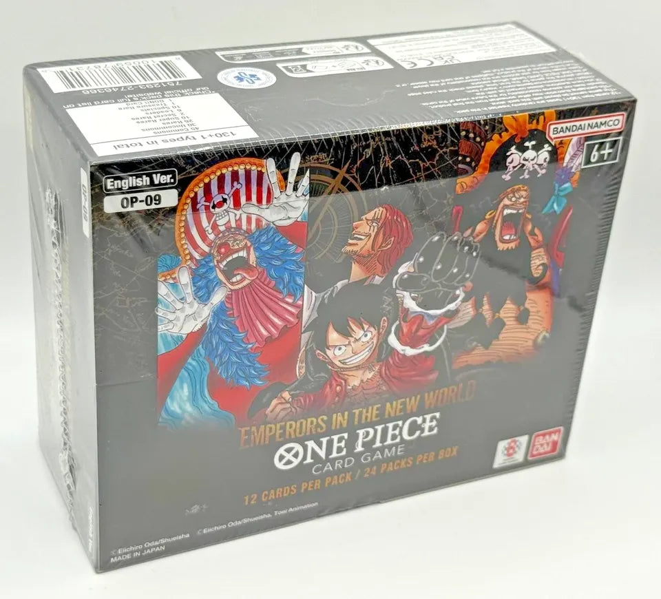 One Piece TCG OP-09 Emperors In The New World Booster Box Sealed English