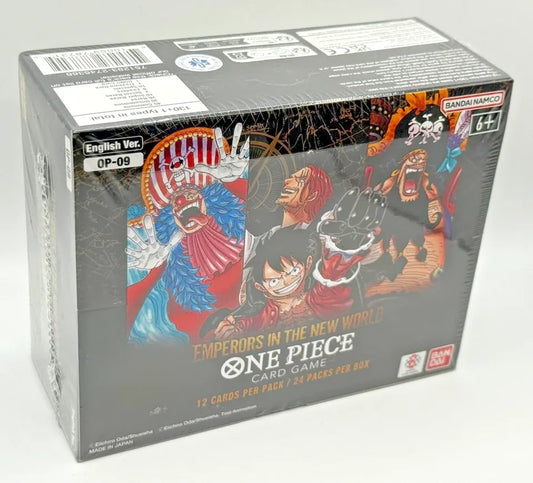 One Piece TCG OP-09 Emperors In The New World Booster Box Sealed English